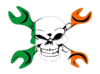 Gear Head Irish Flag Image